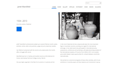 Desktop Screenshot of janetmansfield.com